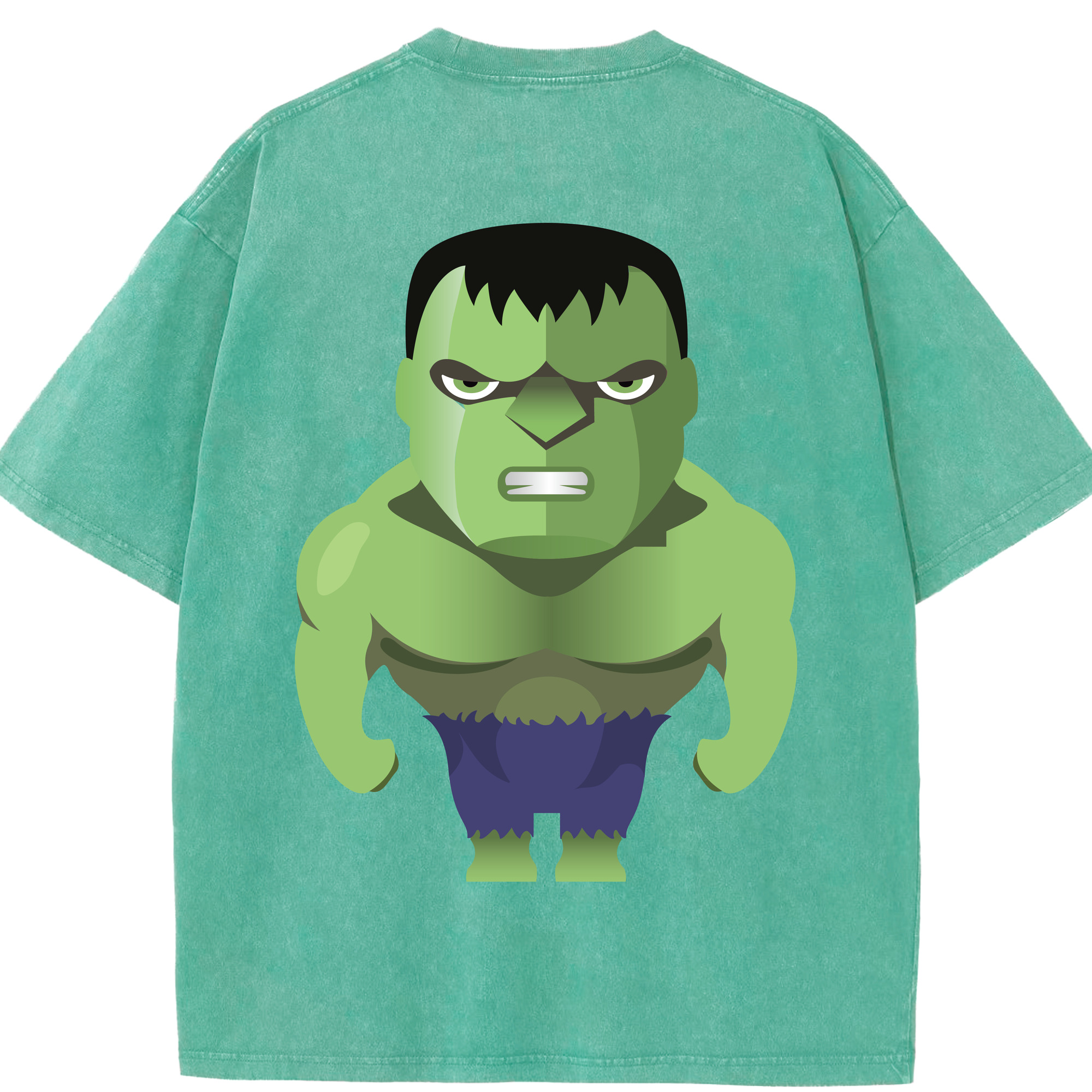 （画像用） アベンジャーズ The Avengers 綿100% ヴィンテージ風 半袖Tシャツ（背面プリント）